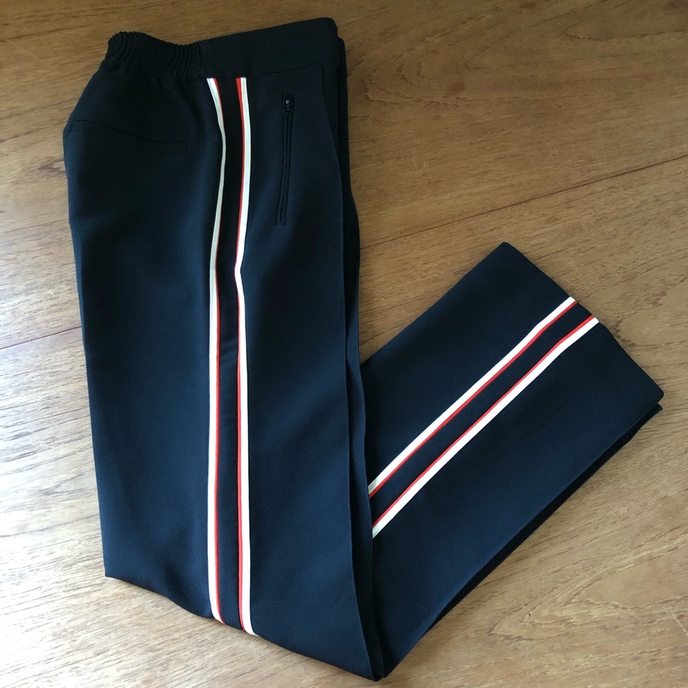 & Other Stories Trouser with Track Stripe - Size 2